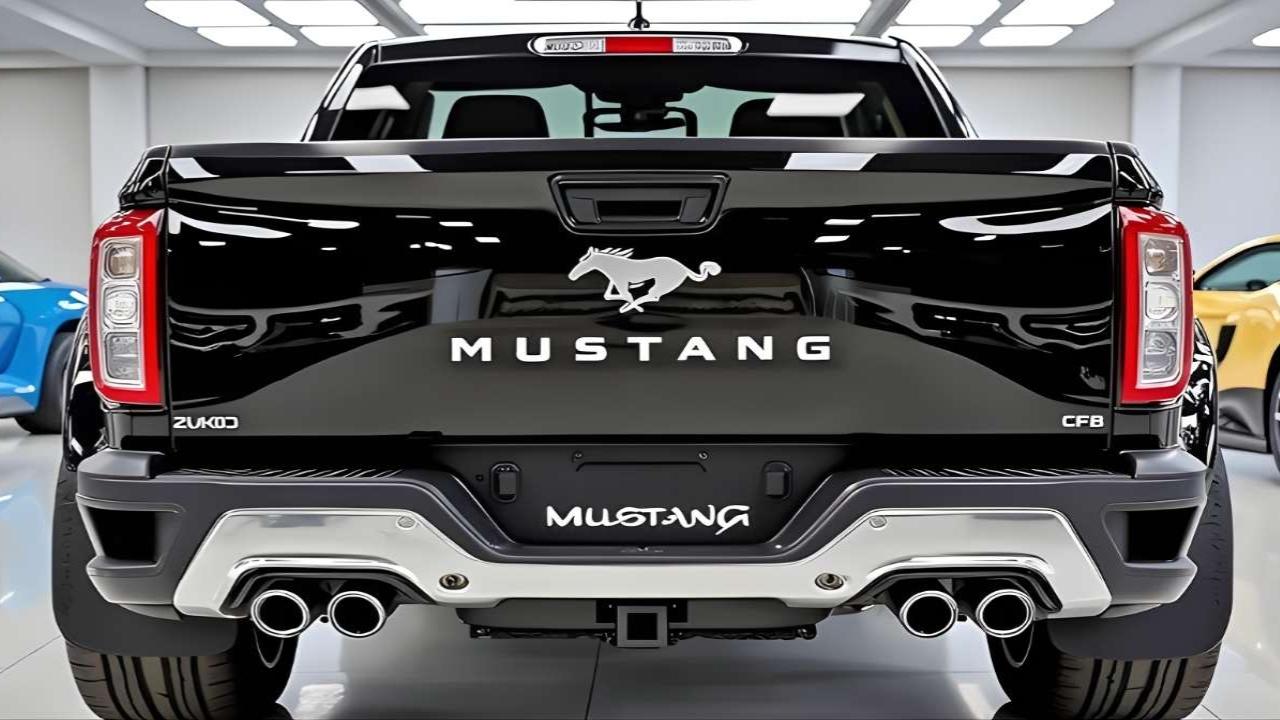 2026 Ford Mustang Pickup Truck Unveiled with Bold Design, Powerful Engine, Smart Tech & Mileage Details