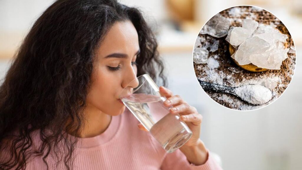 benefits of drinking alum in warm water